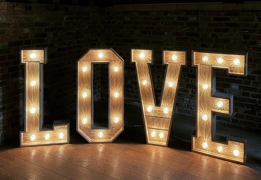 LED numbers and Letters 